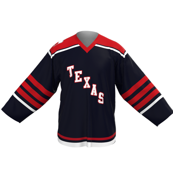 Allen Americans Youth Navy Mesh Jersey