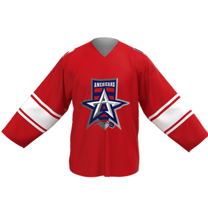 Allen Americans Youth Red Mesh Jersey
