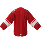 Allen Americans Youth Red Mesh Jersey