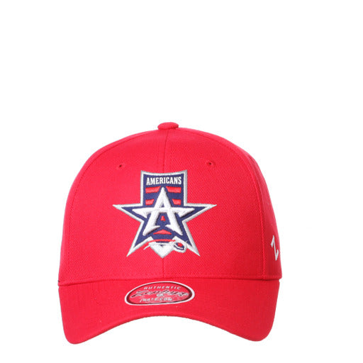 Allen Americans Zephyr Red Competitor Adjustable Hat