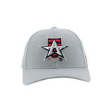 Allen Americans Zephyr Light Gray Shield Adjustable Hat