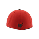 Allen Americans Zephyr Heather Charcoal/Red Fitted Hat