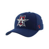 Allen Americans Zephyr Navy Shield Fitted Hat