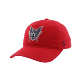 Allen Americans Zephyr Scholarship Red Double Logo Adjustable Hat