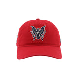 Allen Americans Zephyr Scholarship Red Double Logo Adjustable Hat