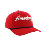 Allen Americans Zephyr Red w/ Rope Adjustable Hat