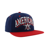 Allen Americans Zephyr Bold Text Retro Snapback