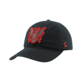 Allen Americans Zephyr Scholarship Black/Red Eagle Adjustable Hat