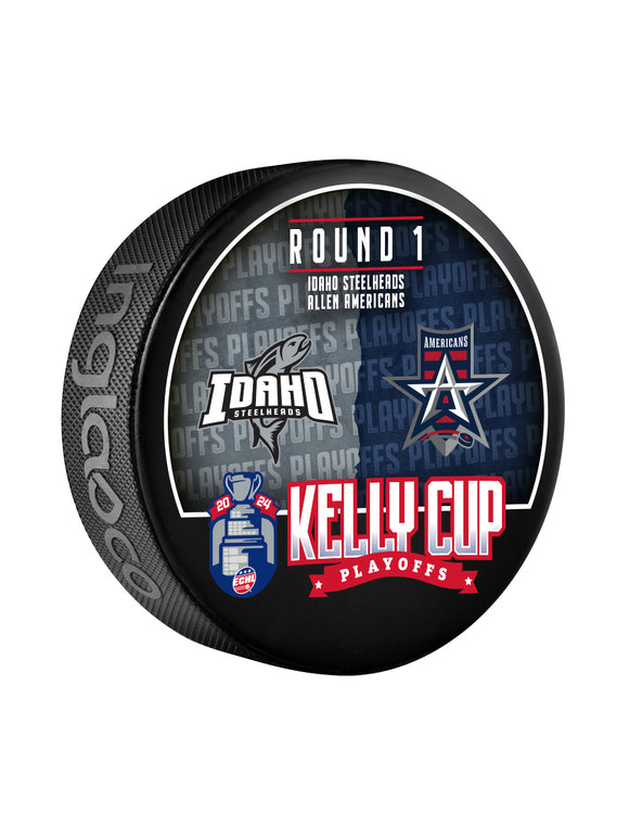 Allen Americans 2024 Playoff Dueling Puck