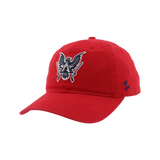 Allen Americans Zephyr Scholarship Red Double Logo Adjustable Hat