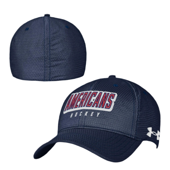 Allen Americans Under Armour Navy Fitted Hat