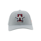 Allen Americans Zephyr Light Gray Shield Adjustable Hat