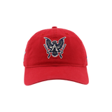 Allen Americans Zephyr Scholarship Red Double Logo Adjustable Hat