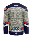 Military Sublimated Twill Replica Jersey