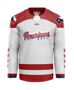 New! Official White Replica Game Jersey