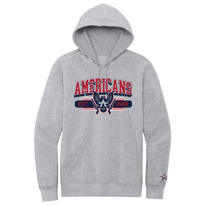 Heather Grey Eagle Hoodie
