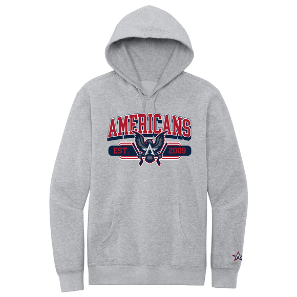 Heather Grey Eagle Hoodie