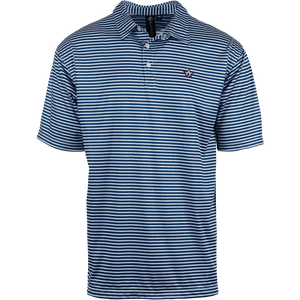 Navy/White Polo