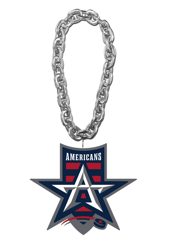 Allen Americans Chain Necklace Silver