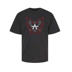 Allen Americans Youth Black Eagle Soft Touch T-Shirt