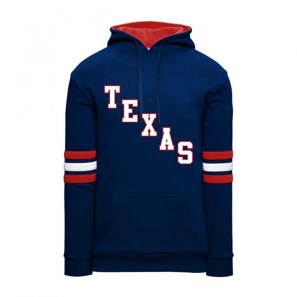 Navy Stripe Texas Hoodie