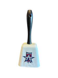 Allen Americans White Cowbell