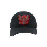 Allen Americans Zephyr Scholarship Black/Red Eagle Adjustable Hat