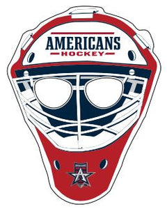 Allen Americans Foam Goalie Mask