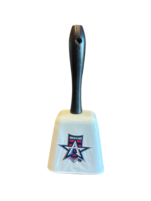 Allen Americans White Cowbell