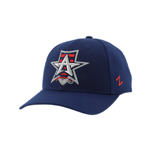 Allen Americans Zephyr Competitor Navy Adjustable Hat