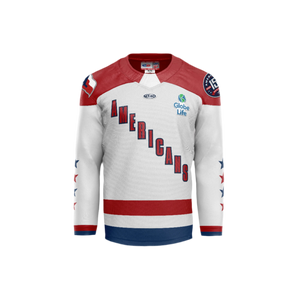 Allen Americans Season 15 White Replica Jersey