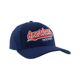 Allen Americans Retro Navy Fitted Hat