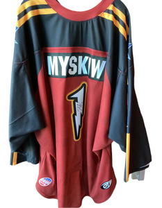 Signed Authentic Wizard Jersey