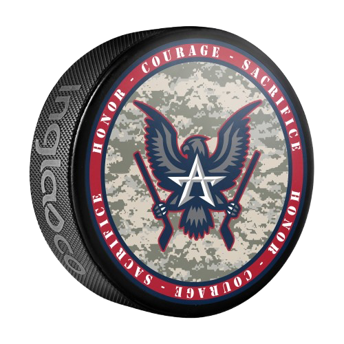 Military Appreciation Puck