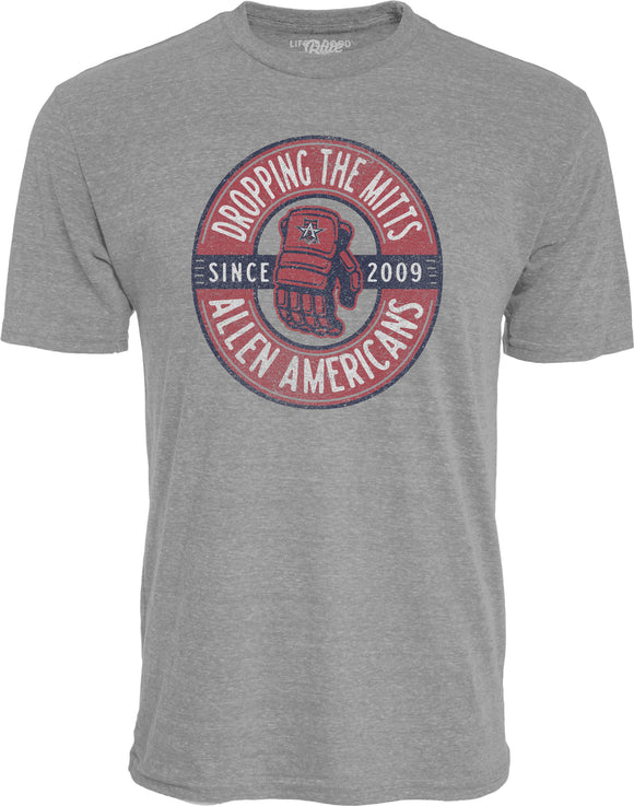 Allen Americans Dropping Mitts Tee