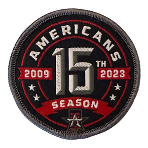 Allen Americans Season 15 Iron On Patch