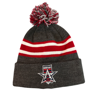 Allen Americans Grey Beanie