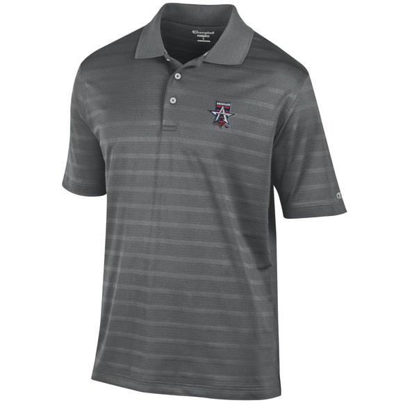 Allen Americans Embroidered Polo Grey