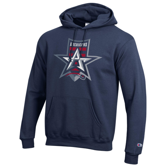 Champion Navy Fleece Hood