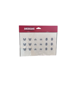 Allen Americans Face Decals