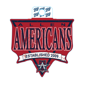 Allen Americans Nineties Sticker