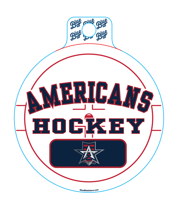 Allen Americans Ice Hockey Sticker
